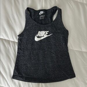 Nike girls Charcoal Tank Top